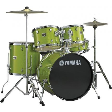 Bateria Yamaha Gigmaker Verde Con Platillos