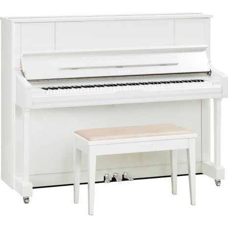 Piano Vertical Yamaha U1J Blanco Pulido