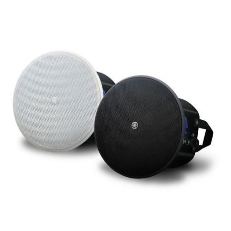 Bocina para plafon de 4 con Transformador para línea de 70/100 V (Par) negro
