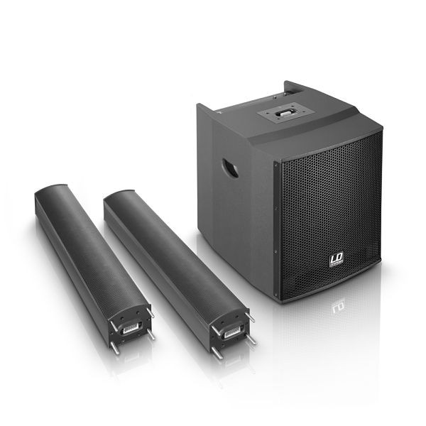 LD Systems MAUI 28Mix Sistema de Audio de 16 bocinas y 2 subwoofer