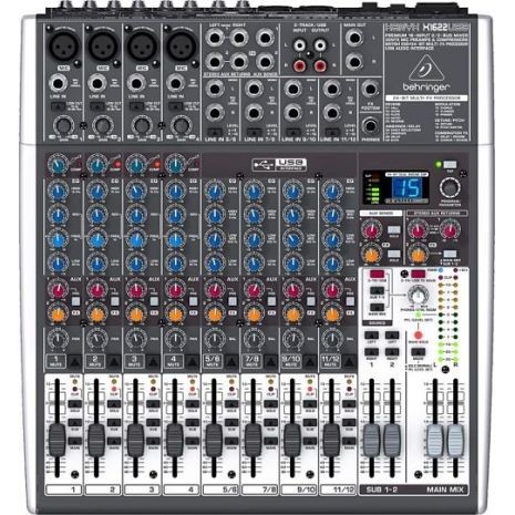 Mezcladora 16 canales Behringer X1622USB