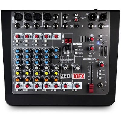 Mezcladora Análoga ZEDi-10FX Allen Y Heath