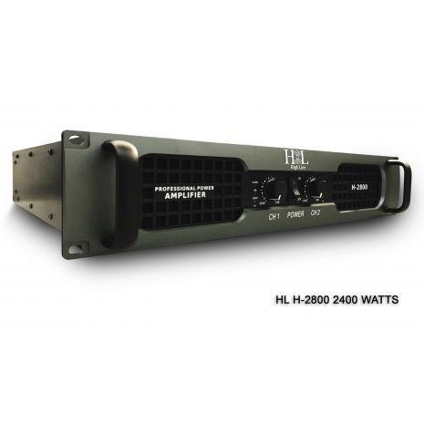 Amplificador HL H-2800 2400 watts