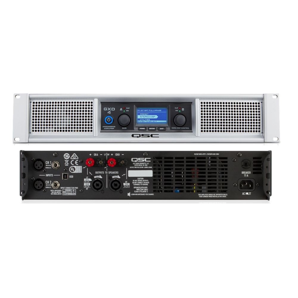 Amplificador QSC GXD4 Digital