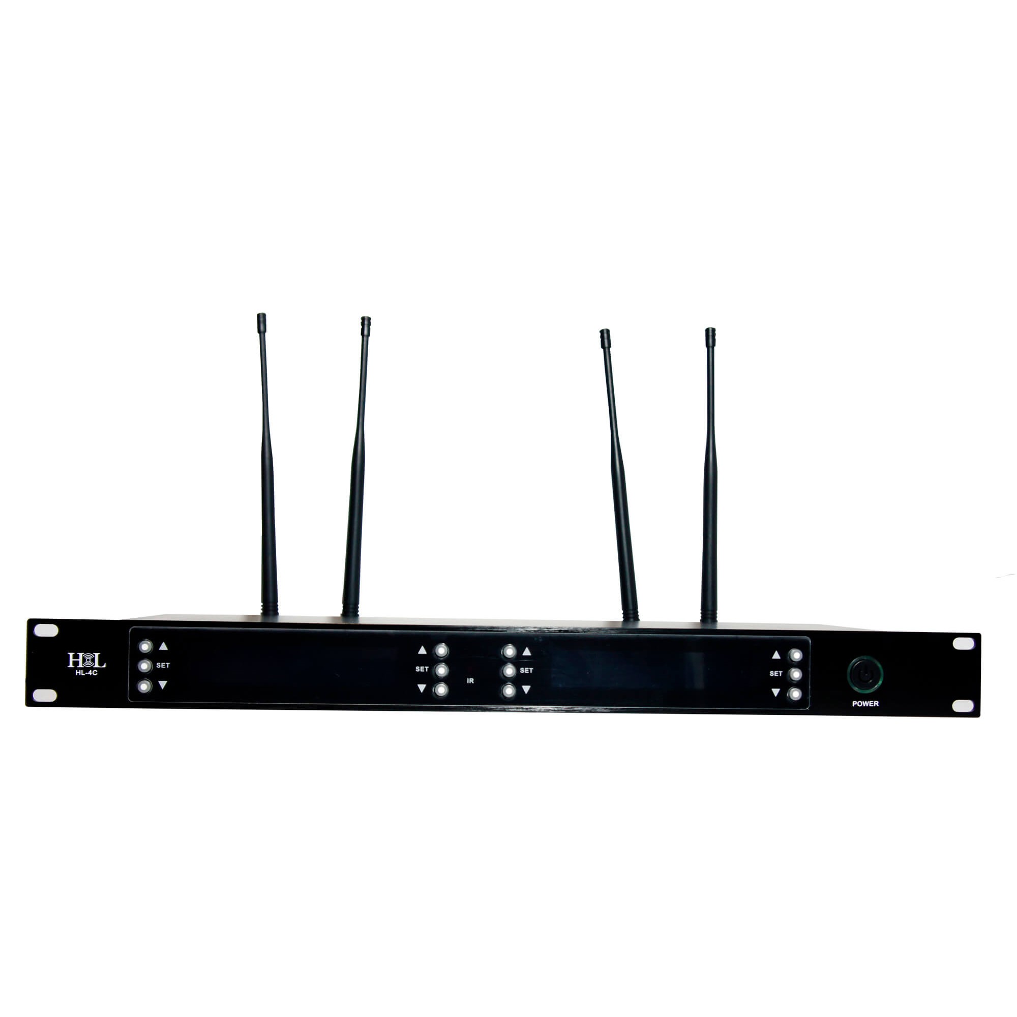 HL-4C Sistema de 4 micrófonos inalámbricos para conferencias