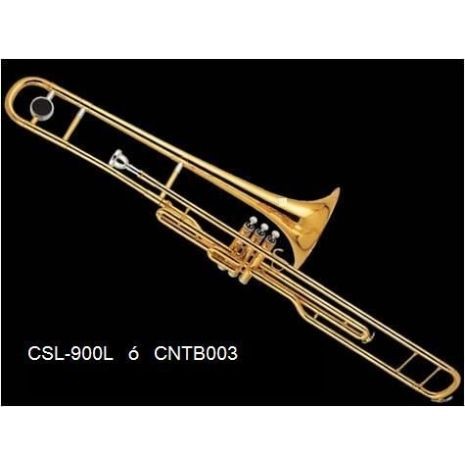 Trombon De Embolos Si B Laqueado Century CNTB003
