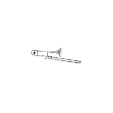 Trombon De Embolos En C Niquelado Sl-910n