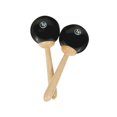 Maracas LP Profesional Fibra De Vidrio Negras LP389