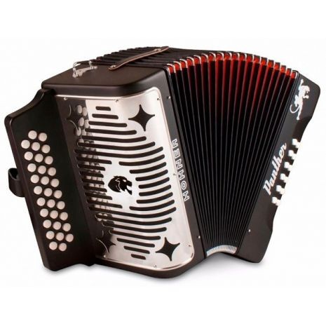 Acordeon Hohner Panther Diatonico Sol-Do-FA