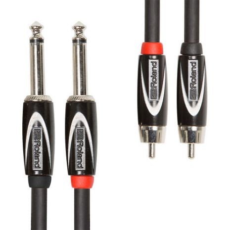 Cable Dual Plug a RCA Roland RCC-10-2R28 de 3 metros