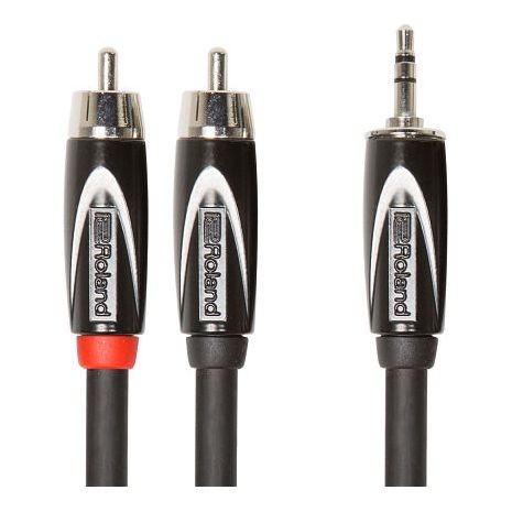 Cable Dos RCA a Miniplug Roland RCC-10-352R de 3 metros