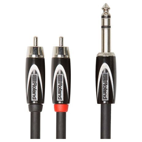 Cable Dos RCA a Plug Roland RCC-10-TR2R de 3 metros