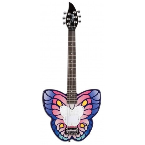 Guitarra Electrica Daysi Rock 14-7030 Forma De Mariposa.
