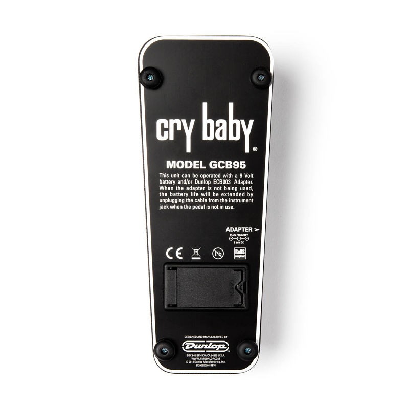 Pedal Efecto Crybaby Dunlop GCB95