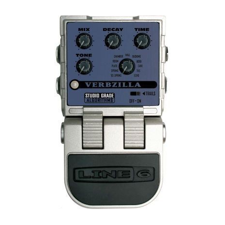 Pedal Line 6 Verbzi	Verbzilla Pedal, pedal de reverberación