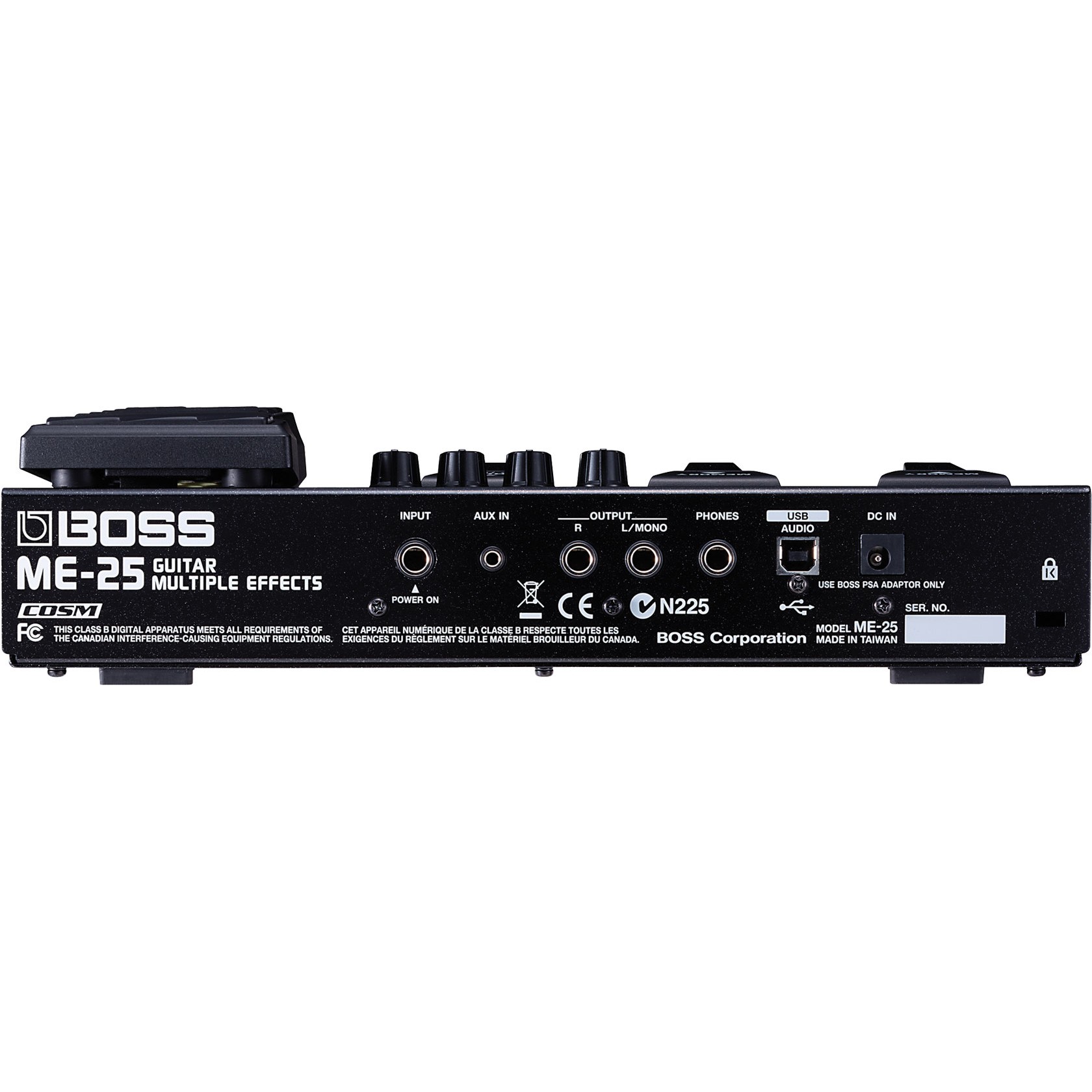 Procesador de Efectos BOSS ME-25