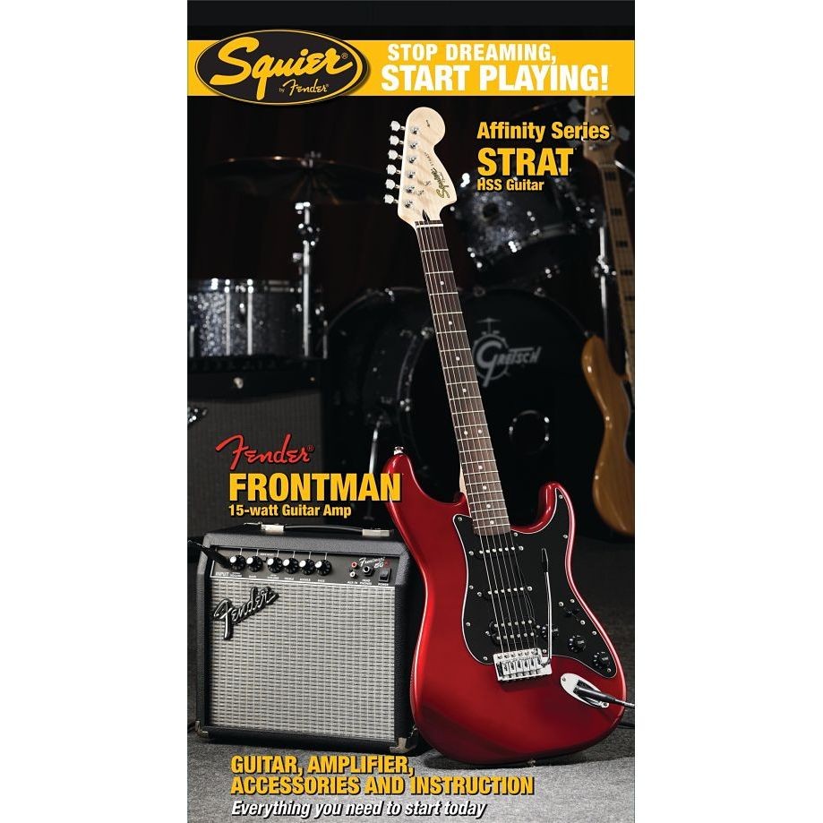 Paquete de Guitarra con Amplificador Fender 0301614009